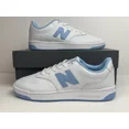 thumbnail image 1 of New Balance Lifestyle BB80 Sneakers Men’s Size 10.5 White/ Blue BB80BLU, 1 of 5