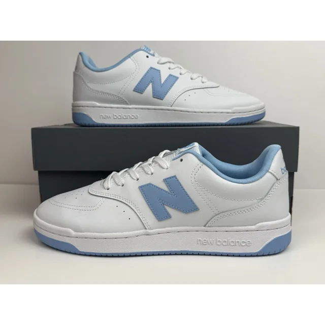 New Balance Lifestyle BB80 Sneakers Men’s Size 10.5 White/ Blue BB80BLU