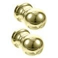 thumbnail image 2 of Golden ABS Flagpole Finial Balls for Daily Use 2Pcs Lightweight Decorative Replacements, 2 of 9