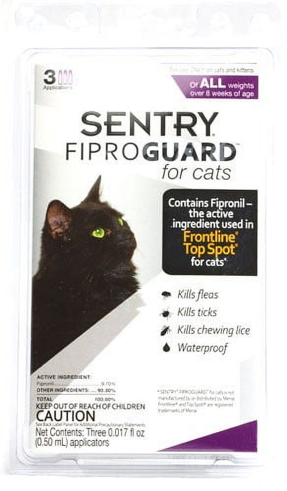 Sentry cat flea treatment top