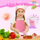 thumbnail image 3 of Juego de cuchillos de cocina Montessori Toys Windidi con delantal y guante, 3 of 8
