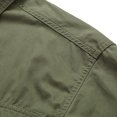 thumbnail image 4 of Tejiojio Men's and Big Men's Classic Tops Clearance Men's Workwear Shirt Plus Size Work Clothes Cotton Long-sleeved Shirt Loose, 4 of 9