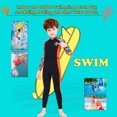 thumbnail image 4 of Kid Wetsuit One Piece Swimsuit Sun-Protective Quick-Drying Anti-Wear Anti-Scratch Properties, 4 of 8