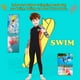 thumbnail image 4 of Traje de neopreno para niños Traje de baño de una pieza Protección solar Secado rápido Antidesgaste Propiedades antiarañazos, 4 of 8
