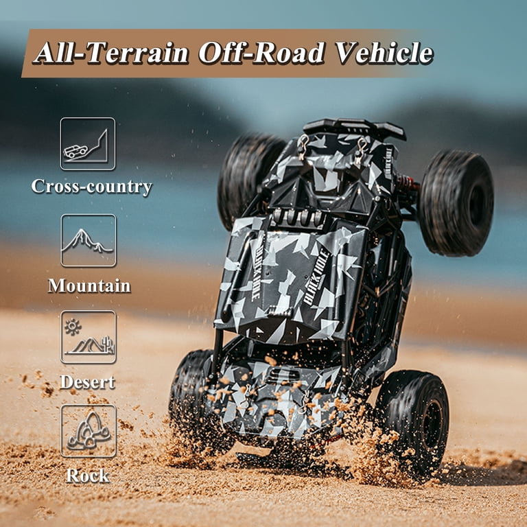 1:18 Scale All Terrain RC Car, 22MPH High Speed 4WD Electric