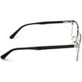 thumbnail image 4 of Tango Optics Square Metal Eyeglasses Frame Luxe RX Stainless Steel Grace Hopper Grey For Prescription Lens -, 4 of 7