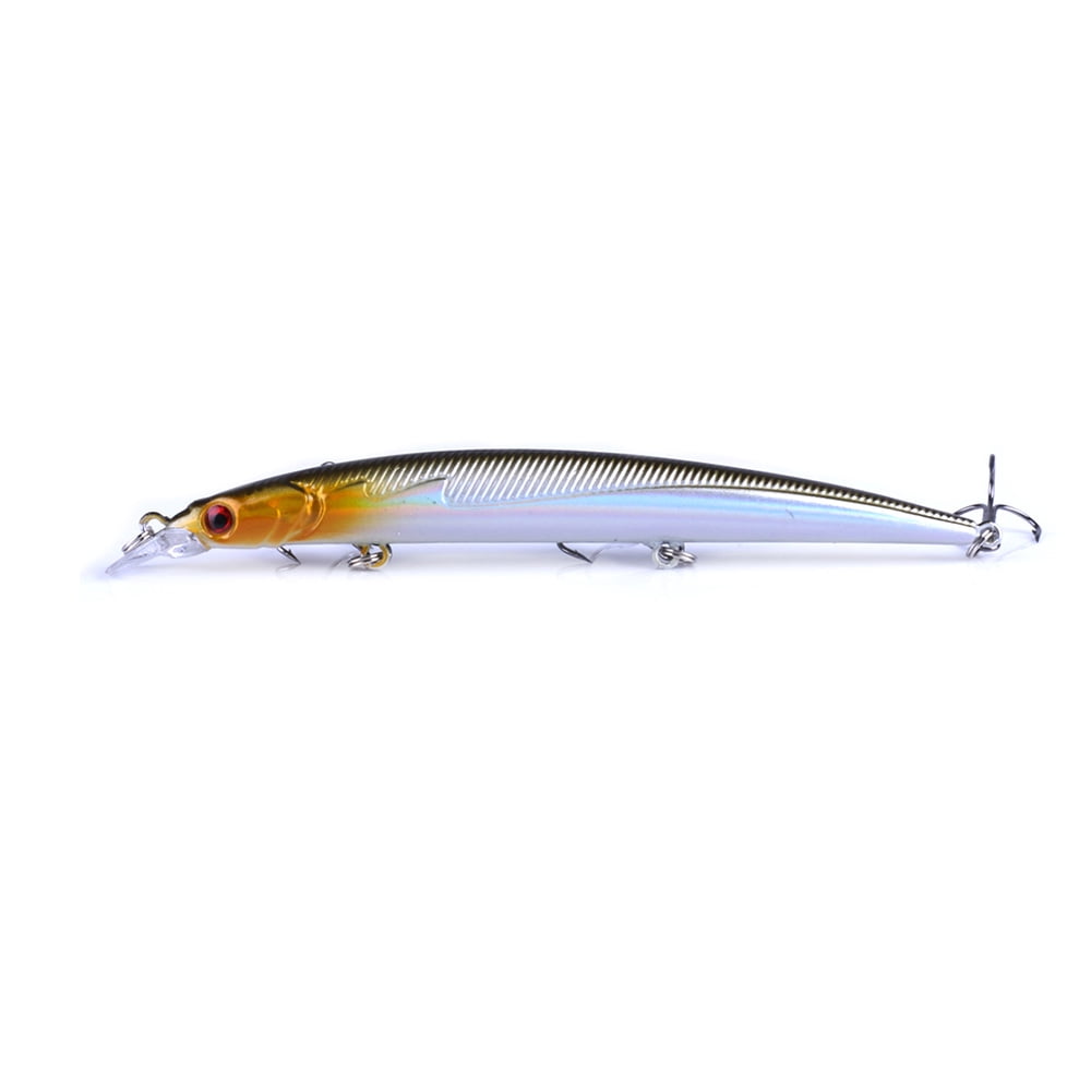 HENGJIA Fishing Deep Diving Fishing Lures Swimbait Large Sinking Minnow Lure Freshwater Jerkbait Lure 8Pcs/kit