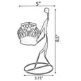 thumbnail image 7 of Wire Figure Candle Holder Decorative Modern Tea Light Lantern Tabletop Centerpiece Candle Stand, 7 of 7