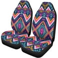 thumbnail image 1 of RYLABLUE Set of 2 Car Seat Covers Aztec Universal Auto Front Seats Protector Fits for Car,SUV Sedan,Truck, 1 of 5