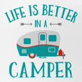thumbnail image 2 of CafePress - Life's Better Camper - Adjustable Unisex Printed Trucker Hat with Mesh Back, 2 of 10