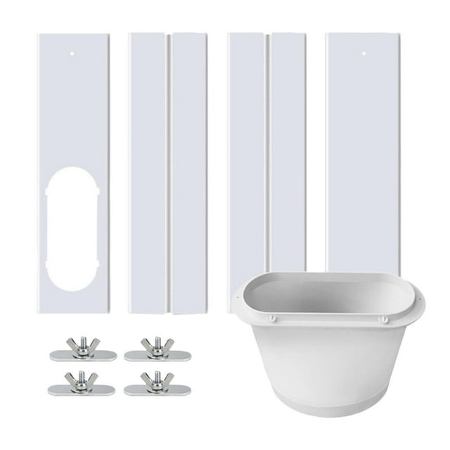 Juego De Ventana De Aire Acondicionado Portátil Reemplazo De Manguera De Escape Estilo A Sunnimix Placa de ventana