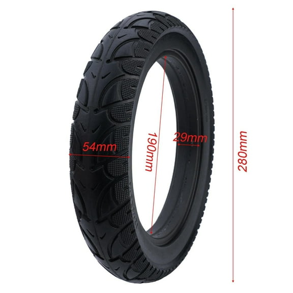 Fule 12 1/2x2 1/4 (57-203) Solid Tire 12 Inch Tyres For Electric Scooter E-bike
