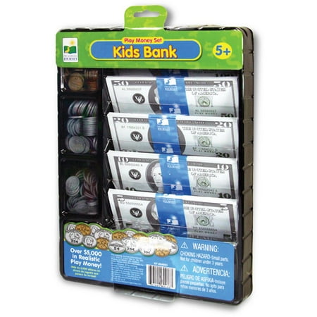 The Learning Journey Kids Bank Play Money Set