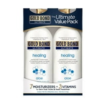 Gold Bond Ultimate Healing, Skin Therapy Lotion with Aloe, Dry Skin, 2 Ct