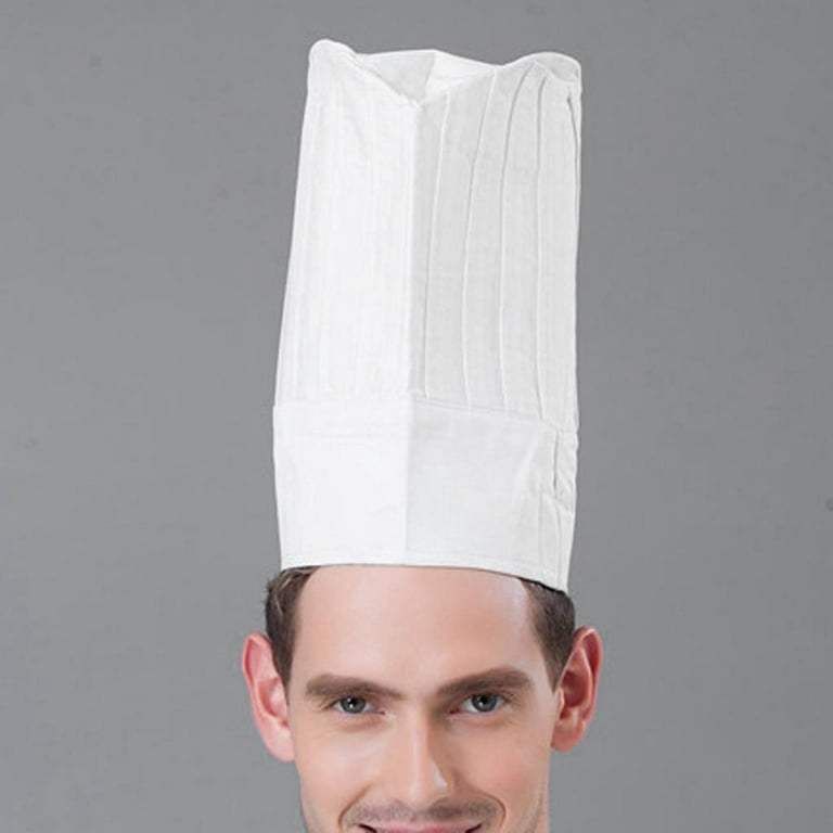 1pc chef gifts for men Cook Uniform Hat Kitchen Working Hat Cooking Chef  Caps