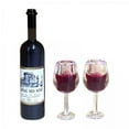 thumbnail image 1 of 2x Botellas de Vino en Miniatura para Casa de Muñecas, Vasos para Bebidas, Suministros de Paisaje, Accesorio de Bebidas para Casa de Muñecas Y Sala de 2 piezas, 1 of 8