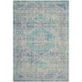 thumbnail image 2 of SAFAVIEH Windsor Vana Transitional Area Rug, Spa/Fuchsia, 5' x 7', 2 of 6