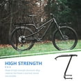 thumbnail image 4 of Soimiss Bike Holder Stand Bike Front Storage Shelf Black 1Pack, 4 of 8