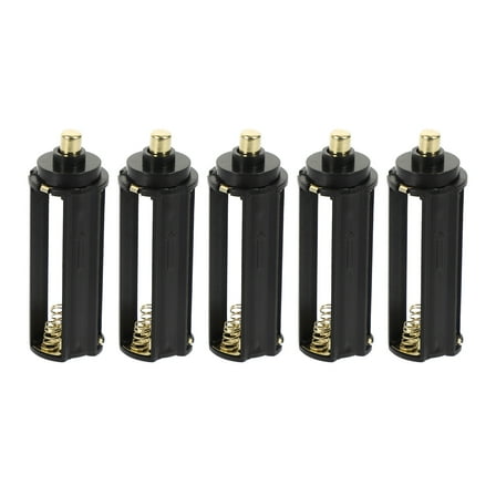 Melantax Case Pack Plastic 3 AAA Battery Holder for Flashlights