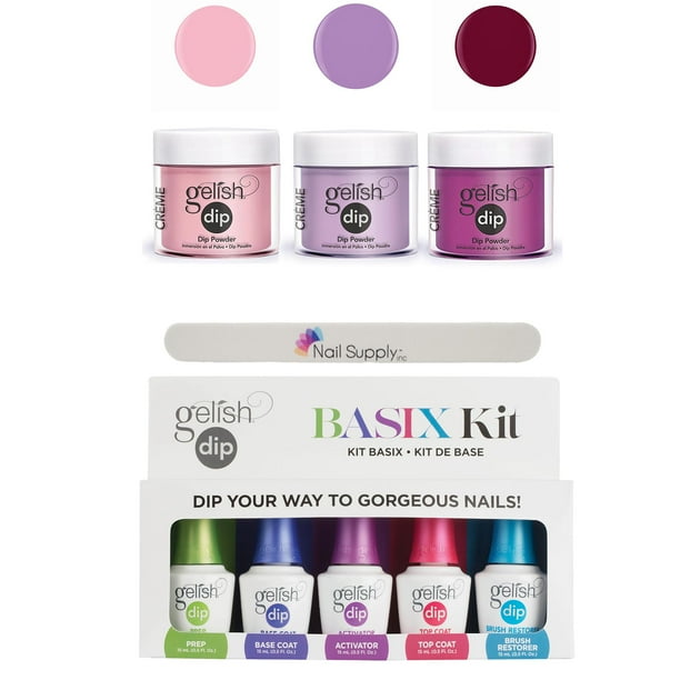 Gelish Professional Grade Salon Quality DIY Acrylic Dip Powder Starter