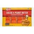 thumbnail image 5 of Keebler Cheese and Peanut Butter Sandwich Crackers, Single Serve Snack Crackers, 8 Count, 5 of 8