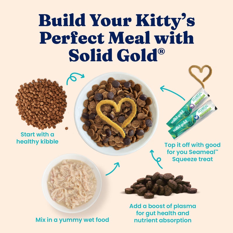 Solid Gold Nature's Harmony Chicken & Mackerel Wet Cat Food, 24pk of 3oz cans