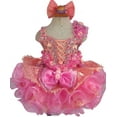 thumbnail image 5 of Jenniferwu G274 Infant Toddler Baby Newborn Little Girl's Pageant Party Birthday Dress Pink (as1, Age, 18_Months, 24_Months), 5 of 5
