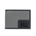 thumbnail image 1 of Timberland PRO Men's Canvas Leather RFID Billfold Wallet with Back ID Window, Charcoal, One Size, 1 of 4