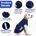 thumbnail image 5 of ROZKITCH Dog Anxiety Vest Comfort Soft Dog Anxiety Calming Vest Coat for Small Medium Large Dogs Adjustable Dog Anxiety Relief Shirt Wrap for Thunderstorms Fireworks Vet Visits Separation, 5 of 9