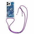 thumbnail image 2 of Funda FOXDOCK para iPhone 15 Pro Max con Cuerda Ajustable, Brillo Líquido, Protección Antigolpes y Lente – Ideal para Regalo, 2 of 6