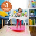 thumbnail image 3 of Bright Starts Bounce Bounce Baby 2-in-1 Activity Center Jumper & Table - Playful Palms Pink, 6 Months and up, 3 of 14