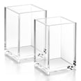 thumbnail image 2 of MOJMBSBSY Acrylic Expandable 1 in x 1 in x 1 in 3-Compartment Kitchen Utensil Organizers, 2 of 5