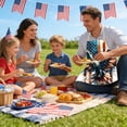 thumbnail image 4 of EGNMCR Memorial Day Decorations,4Th of July Decorations, Patriotic Decorations Independence Day Aprons Festive Decor Kitchen Cooking For Stain Protection Pre shrunk cotton and linen, 4 of 5