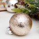 thumbnail image 4 of Juego de adornos navideños, bolas de adorno navideño de champán para decoraciones de árboles de Navidad bolas transparentes irrompibles JAMW Sencillez, 4 of 5