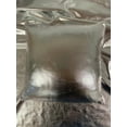 thumbnail image 2 of Silver Fabric Pillow Cover | Custom Sizes | Modern | Silver Throw Pillows | Gift for her | Hi End Accents | Luxury Decorator Pillows | Color, 2 of 6