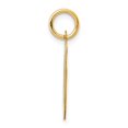thumbnail image 3 of 14K Yellow Gold Medium Fancy Script Initial O Charm, 3 of 3