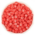 thumbnail image 3 of Acrylic Color Letter Beads, 3 of 8
