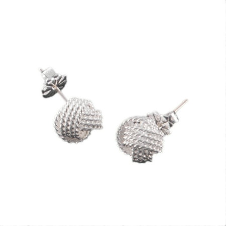 Tiffany Co Women S Twist Knot Earrings One Size Tiffany Co Women S Twist Knot Earrings One Size Silver