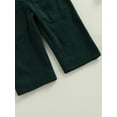 thumbnail image 5 of Baby Boy Girl Corduroy Overalls Suspender Bib Pants One-Piece Strap Jumpsuit, 5 of 6