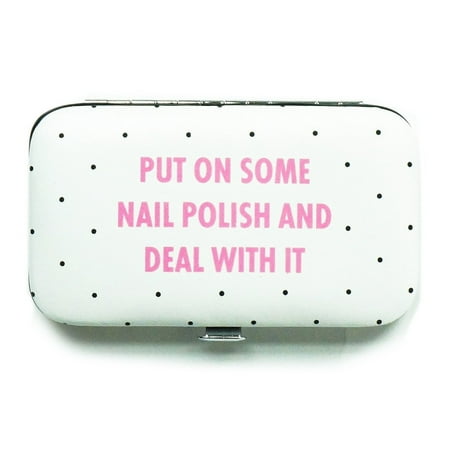 Put On Some Nail Polish & Deal Manicure Kit Travel Set, Polka