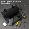 Motorcycle Handlebar Bag, PU Leather Bag for Motorbike, Motorcycle Tool