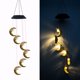 thumbnail image 1 of 1pc Campana de Viento Nueva Luna Luz Solar para Exterior Patio Lámpara de Jardín Hueca Estilo Vintage Europeo Colgante de Campana de Viento de Luna Luz Decorativa de Ambiente Paisajístico Luz Solar, 1 of 7