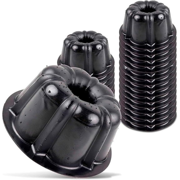 Set de 25 Mini Moldes Para Hornear Bluelander De Plástico Duradero