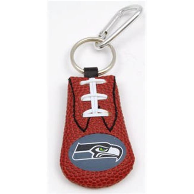 GameWear GWKCFBSEA Leather GameWear NFL Football Classic KeyChain