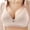 Khaki, variant on ATENAR Bras for Women,Push Up Bra,Womens Bras,Soft,Adjustable Strap,Printed,Acrylic,Khaki,2XL