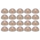 thumbnail image 3 of Ágata Gris Redonda, 20 Piezas De Cabujones Pulidos Para Collar ZAQW Cabochon Stone, 3 of 8