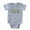 Heather Grey, variant on CafePress - Elf Struck T Shirt - Cute Infant Baby Football Bodysuit