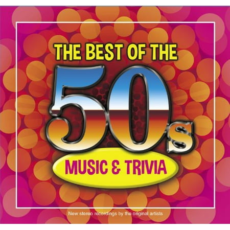 The Best Oof The 50s Music and Trivia (CD) (Best Cd Rates In Sc)