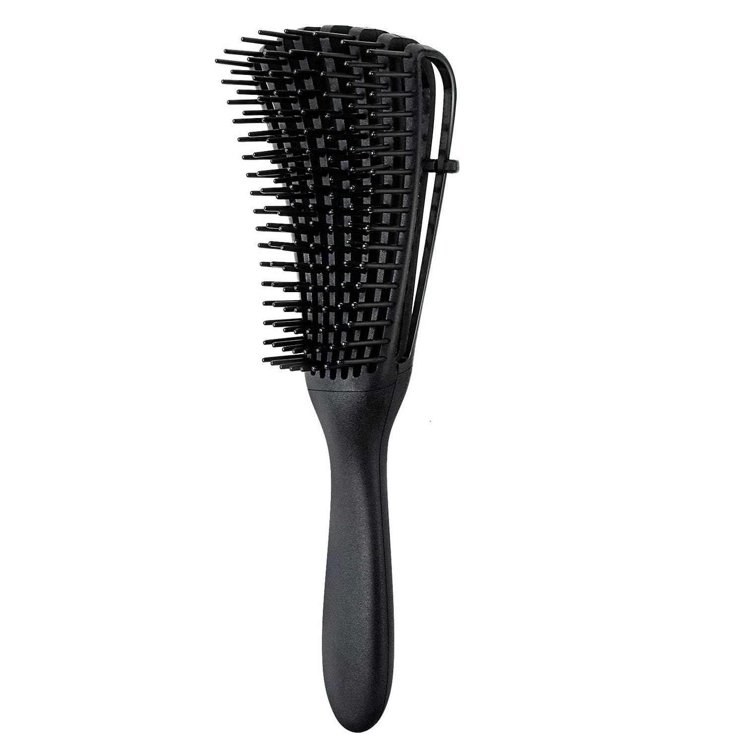 Detangling Brush for Curly Hair, Black Hair Detangler, Afro Textured 3a