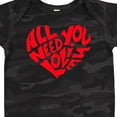 thumbnail image 4 of Inktastic All You Need is Love Red Heart Shape Boys or Girls Baby Bodysuit, 4 of 5